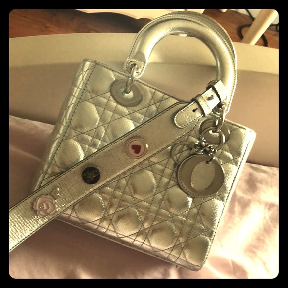 my lady dior silver